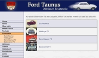 Ford Taunus Oldtimer-Ersatzteile in der Schweiz
