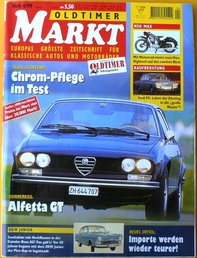 Oldtimer-Markt, Heft 4/99, Taunus P5 Kaufberatung