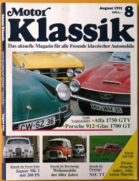 Motor Klassik, Heft 8-91, Ford Transit